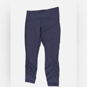 Lululemon Navy Blue High-Waisted Leggings